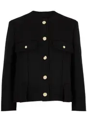 Khaite Laybin Wool-blend Jacket - Black - 12 12