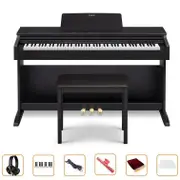 Casio AP-270BK Celviano Digital Piano (Black) w/ Bench and Bonus Bundle