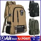 Large Backpack Mens Boys Rucksack Fishing Sports Travel Hiking School Bag
