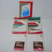 NOS Vintage Lot of 22 Mens Handkerchiefs Kmart Zayre 16" White Movie Prop NEW