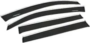 for Subaru Forester 2013 2014 2015 2016 2017 2018 2019, Weather Shield Acrylic Sun Rain Deflector Weather Shield Car Accessories