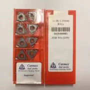 Carmex 16IR 1.25ISO BMA Internal thread turning blade Carbide Inserts 10Pcs