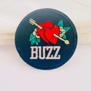 Buzz-Heart Arrow-Iron on Patch