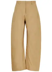 Dion Lee Arch Stretch-denim Trousers - Tan - M M