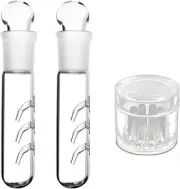 Glass Planaria Trap for Aquariums, 3-Piece Set, Leech and Worm Catcher