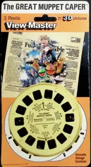 The Great Muppet Caper 3d View-Master 3 Reel Packet SEALED - Full Color Images