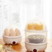 Egg Boiler Electric Egg Steamer Breakfast Machine Double Layers Egg Cooker New