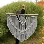 Handmade Macrame Wall Hanging // BELLE // 90cm x 80cm