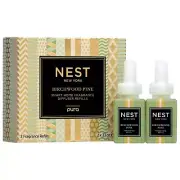 NEST New York Birchwood Pine Smart Home Fragrance Diffuser Pura Refill, Set of 2