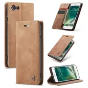 CaseMe iPhone SE 2020 Classic Folio Case Cover Apple iPhoneSE 2nd Gen [Brown]