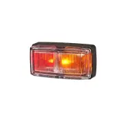 Narva 9-33V LED Side Marker - Red / Amber Black Base 0.5M Cable Pack Of 10
