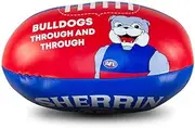 Western Bulldogs AFL Footy Sherrin Soft Footy 20cm Stress Ball