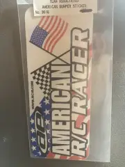 Vintage Team Associated American RC Racer Bumper Sticker 3816 Rc10