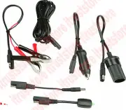 Solar panel Power Controller Chargers Connector Connection Cable 12v Adapter Kit