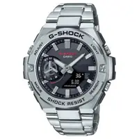 在飛比找森森購物網優惠-【CASIO 卡西歐】G-SHOCK 雙顯錶 男錶 不鏽鋼錶