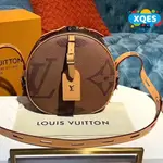 茜茜二手 LOUIS VUITTON BOITE CHAPEAU SOUPLE 圓餅包 單肩包 鏈帶包 M44604