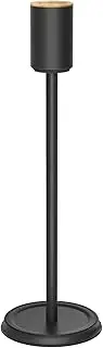 Heavy-Duty Speaker Stand for Sonos Era 100 Stand with Speaker Sticker - Cable Management Floor Speaker Stands Compatible with Sonos Era 100 Speaker Stand Easy to Install for Better Sound, Black