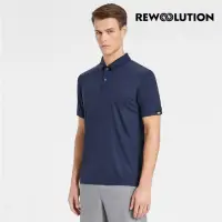 在飛比找momo購物網優惠-【Rewoolution】男ORO 210g短袖Polo衫[