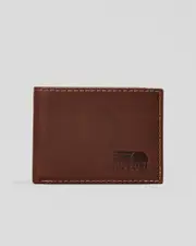 [Rip Curl] Rip Curl Men's Surf Revival Rfid All Day Leather Wallet in Dark Brown One Size Dark Brown