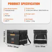 Fireproof Document Box Waterproof Fire Resistant Bag for Files Money Jewelry