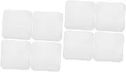 Gatuida 2sets Cotton Muslin Cloths Multi-Purpose Cooking Filtering Strain Cheese Sauce More Food-Grade Odorless 4pcs*2