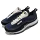 【NIKE 耐吉】休閒鞋 Air Max 97 SE 復古 男鞋 低筒 氣墊 特殊毛料鞋面 黑 藍(DH1085-001)