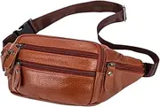 [OATIPHO] 1pc Satchel Sports Sling Bag Bags Belt Bag Mens Crossbody Bag Wallet Crossbody Men Crossbody Bag Anti Theft Bag Sports Crossbody Bag Luggage Sling Bag Men Brown