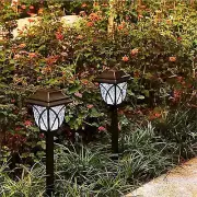 2Pack Solar Lights Outdoor Solar Pathway Lights Outdoor Bright Garden Lights,Wat