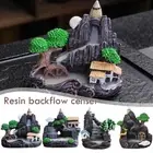 Waterfall Incense Burner Ceramic Backflow Incense Holder Fountain Incense D1D6
