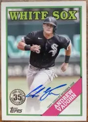 2023 TOPPS UPDATE #88BA-AVA • ANDREW VAUGHN AUTOGRAPH • ‘88 INSERT • plus Cards