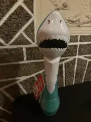Play Day Shark Bubble Wand with Lights, Sounds & 4oz Solution – Unisex Toy, Ages