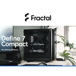 Fractal Design Define 7 系列 Compact MINI Nano 機殼 靜音 玻璃 側透 ATX