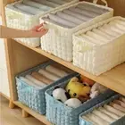 Fabric Underwear Drawer Organizer Panties Socks Organizer for Clothes Socks