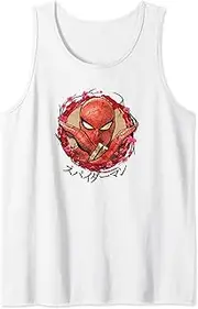 [Marvel] Japanese Spider-Man Takuya Yamashiro Cherry Blossom Tank Top