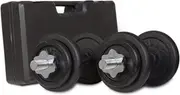 Lifespan Cortex 20kg Dumbbell Set with Case