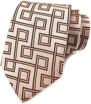 [Generic] Men's Classic Geometry Jacquard Woven Ties Formal Party Suit Neckties