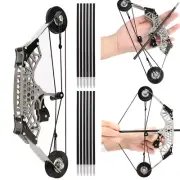 8.6" Mini Compound Bow Kit Archery Toy Arrows Target Shooting Children Gift Bow