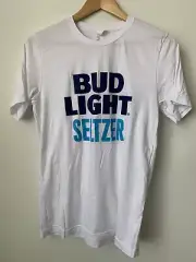 Bud Light Seltzer T-Shirt Super Bowl Promo Tee Size Medium USA Not White Claw