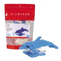 在飛比找momo購物網優惠-【nanoblock 河田積木】大積木-海豚-海洋生物(DB