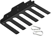 Dumbbell Wall Rack, Home Gym Jump Rope Hanger, Space Saving Dumbbell Rack, Anti-rust Coated Wall Rack, Dumbbell Holder Wall Mount, Barbell Wall Rack, 6 Hook Dumbbell Rack, Home Gym Wall Storage