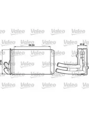 Valeo Heat Exchanger Interior Heating fits Audi 80 1.6 B4,8C2 E (812012) (for: Audi)