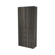 Lugna 2048 x 900 x 380mm Storm 3 Shelf 4 Drawers Double Door Storage Cabinet