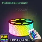 16ft RGB Color Changing LED Strip Light for Home Kitchen Room Bedroom Dorm Bar