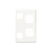 HPM Excel Vertical Double Powerpoint White Cover | XLV777PLWE
