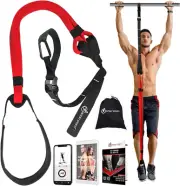 INTENT SPORTS Pull Up Assist Bands - Assistance and Resistance Bands for Pull...