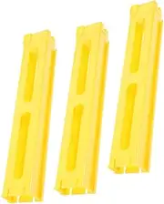 ifundom 3pcs Kids Dominoes Clip for Auto Domino Train Set Game Accessories Color Random