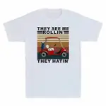 HATIN' 男士 ROLLIN'THEY SLEEVE 復古襯衫 TEE ME 他們成人見復古短褲