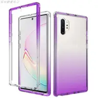 在飛比找ETMall東森購物網優惠-適用三星note10Plus透色軟硅膠全包手機殼四角氣囊防摔