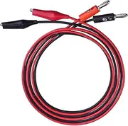 TENOL Electrical Testing Cable Set with Alligator and Banana Plugs