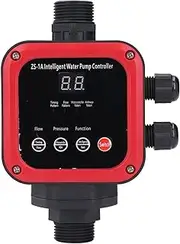Smart Pump Controller, 10 Bar Automatic Pressure Switch, Adjustable Electronic Switch Controller with 5 Modes for Garden Pump, Jet Pump, Well Pump, Self Priming PUM